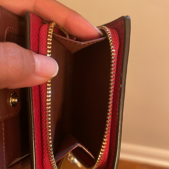Red Coach Wallet - Picture 7 of 7
